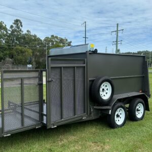 Custom Mowing Trailer Dual Axle