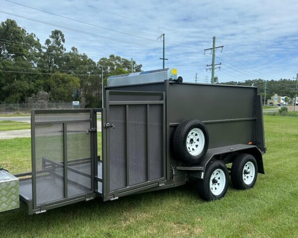Custom Mowing Trailer Dual Axle