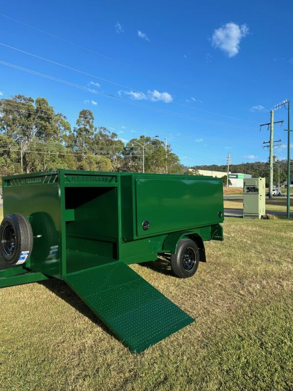 Custom Mowing Trailer Single Axle